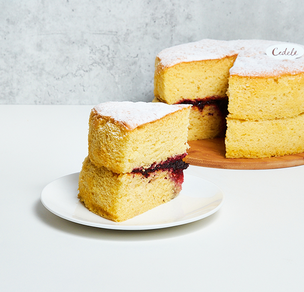 Raspberry Victoria Sponge Cake