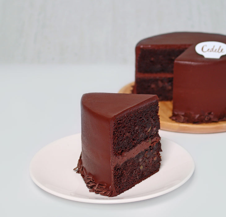 Real Dark Chocolate Cake