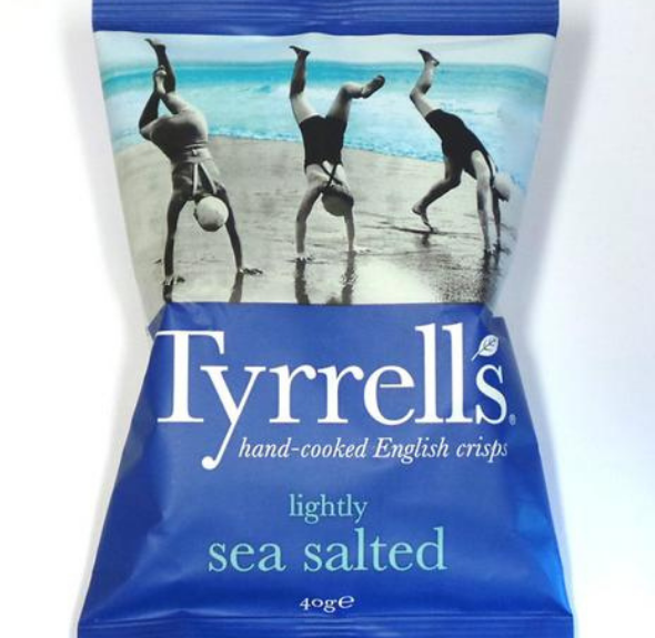 Tyrrells Lightly Sea Salted Crisps